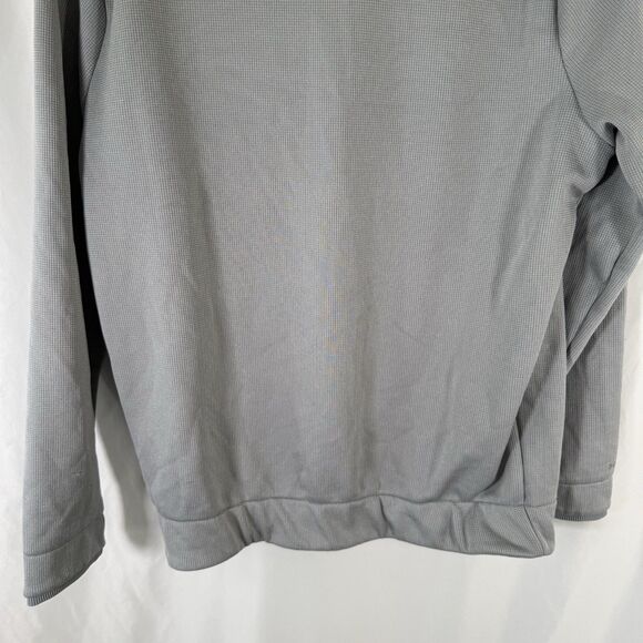 Under Armour Sweater Men's Small grey Pullover 1/4 Zip Long Sleeve Storm - Picture 11 of 12